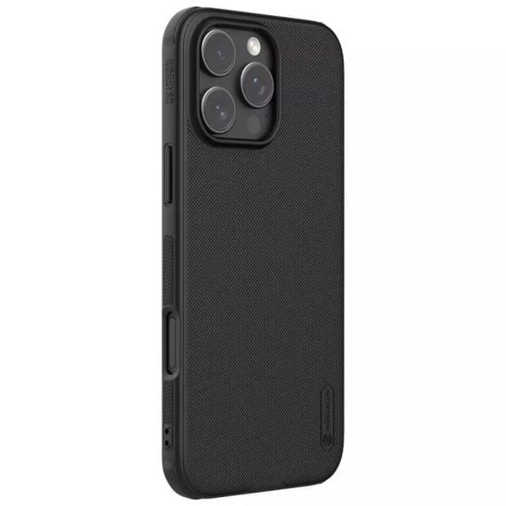 Husa Nillkin, iPhone 16 Pro, Frosted Series, PVC, Negru [1]