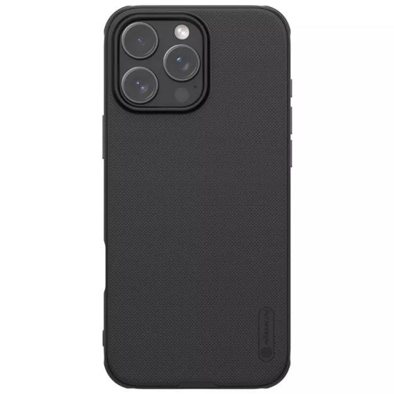 Husa Nillkin, iPhone 16 Pro, Frosted Series, PVC, Negru [2]