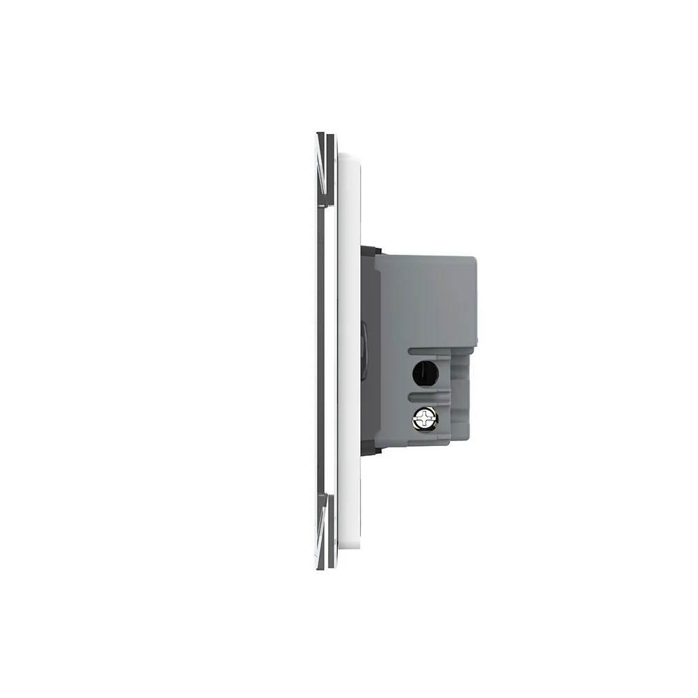Intrerupator cap scara/cruce wireless cu touch Livolo din sticla [2]