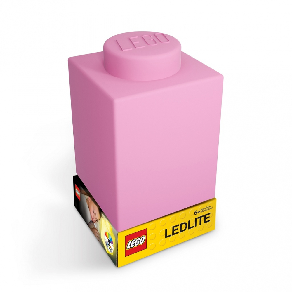 Lampa Caramida LEGO roz [1]