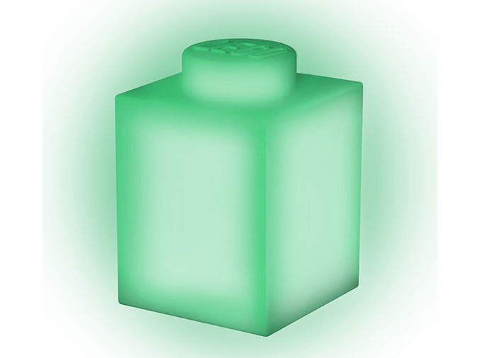 Lampa Caramida LEGO verde [2]