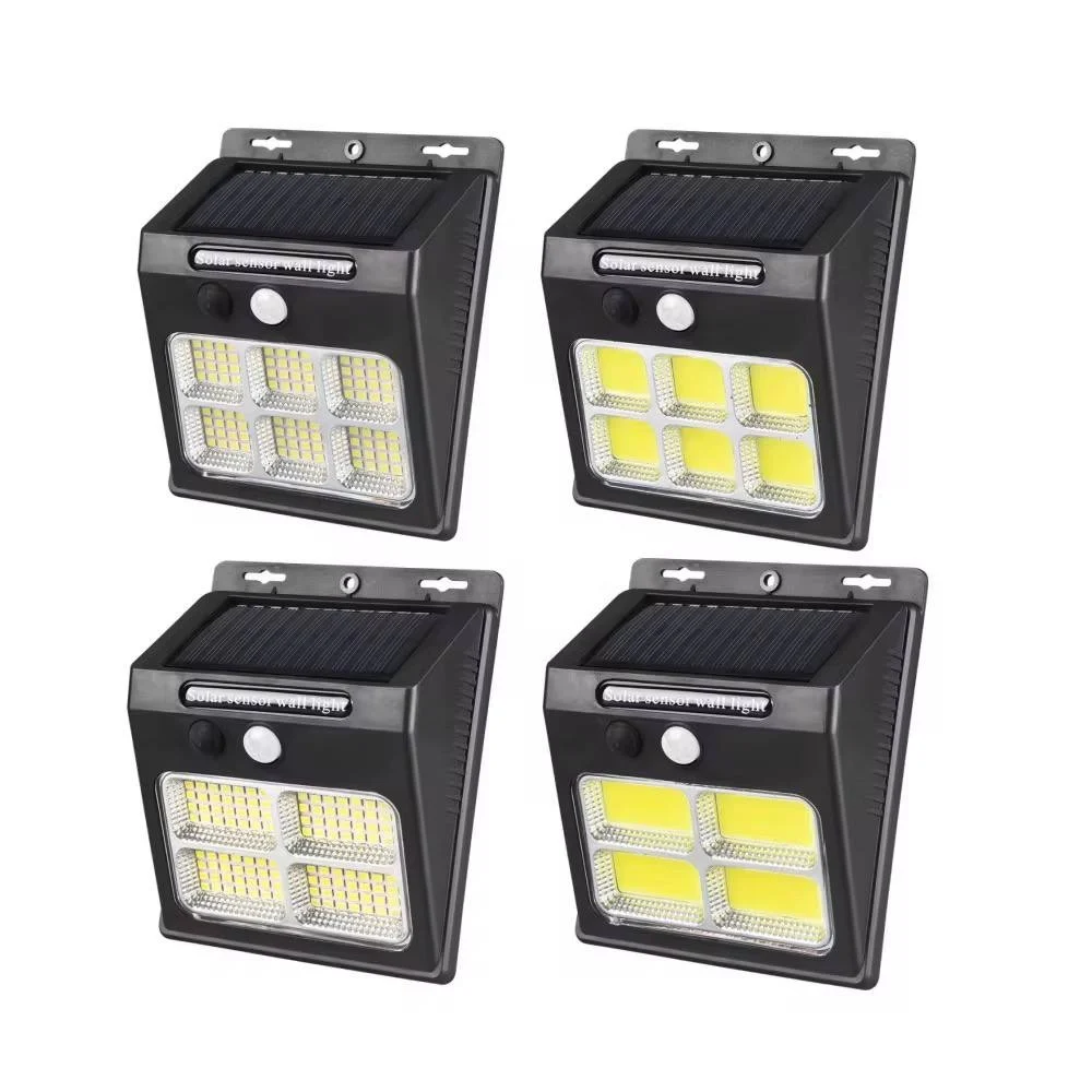 Lampa de perete LED 30W si Panou solar Pexor, Acumulator integrat, Control inteligent, Sezon de miscare și lumina, Negru [3]
