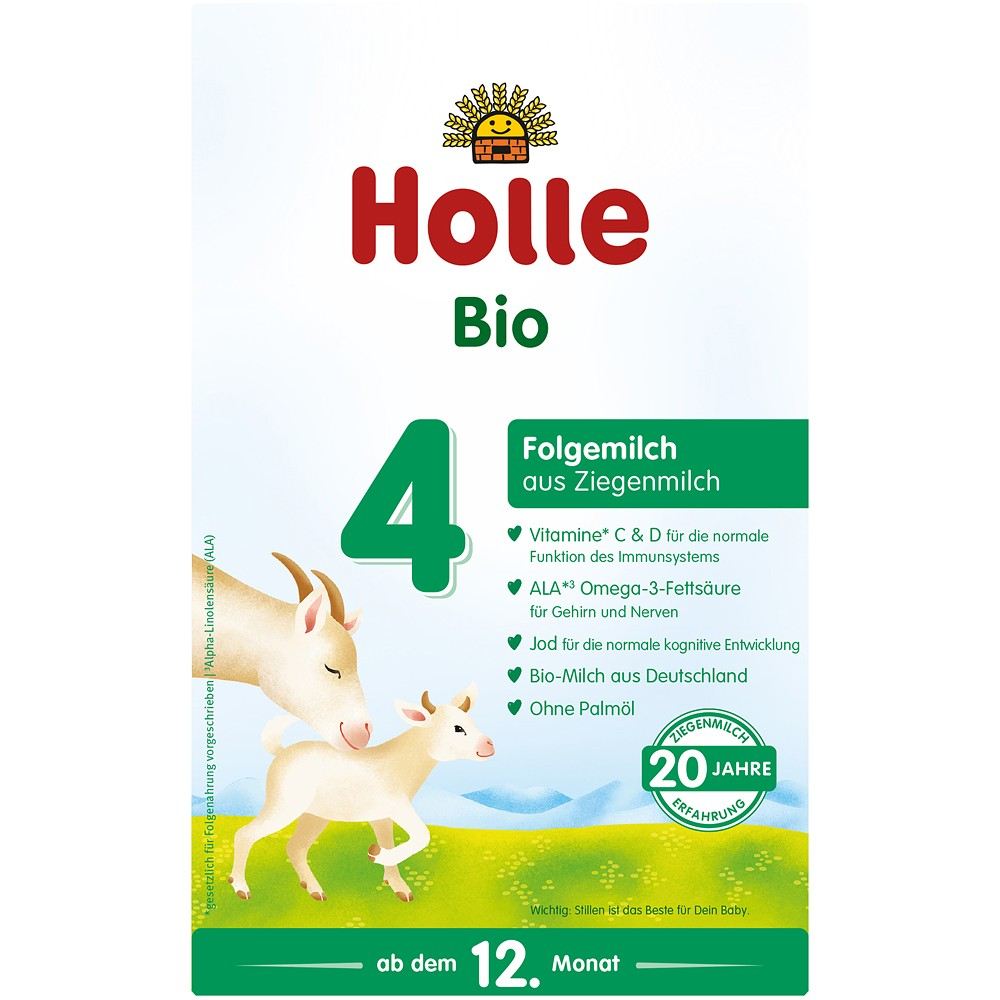Lapte praf bio de capra pentru sugari, +12 luni, Formula 4 [1]