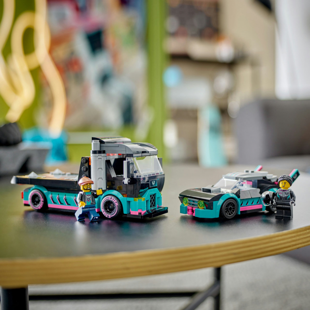Masina de curse si camion transportator [6]