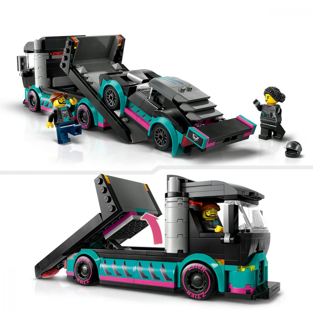 Masina de curse si camion transportator [8]