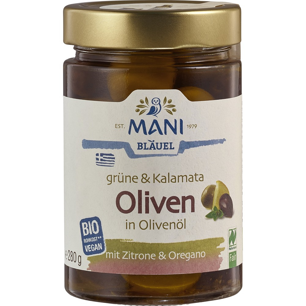 Masline verzi si Kalamata in ulei cu lamaie si oregano [1]