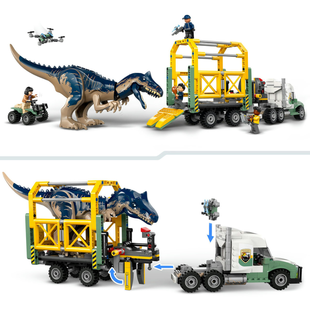Misiunea ”Dinozaur”: Camion de transport pentru un Allosaurus [8]