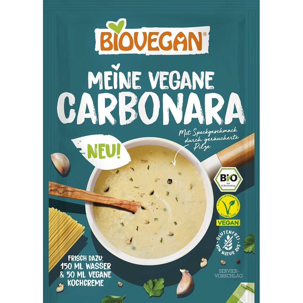 Mix bio pentru sos carbonara fara gluten, vegan [1]