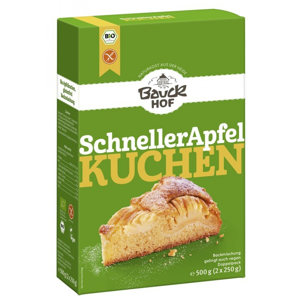 Mix de faina bio pentru placinta rapida cu mere fara gluten [1]