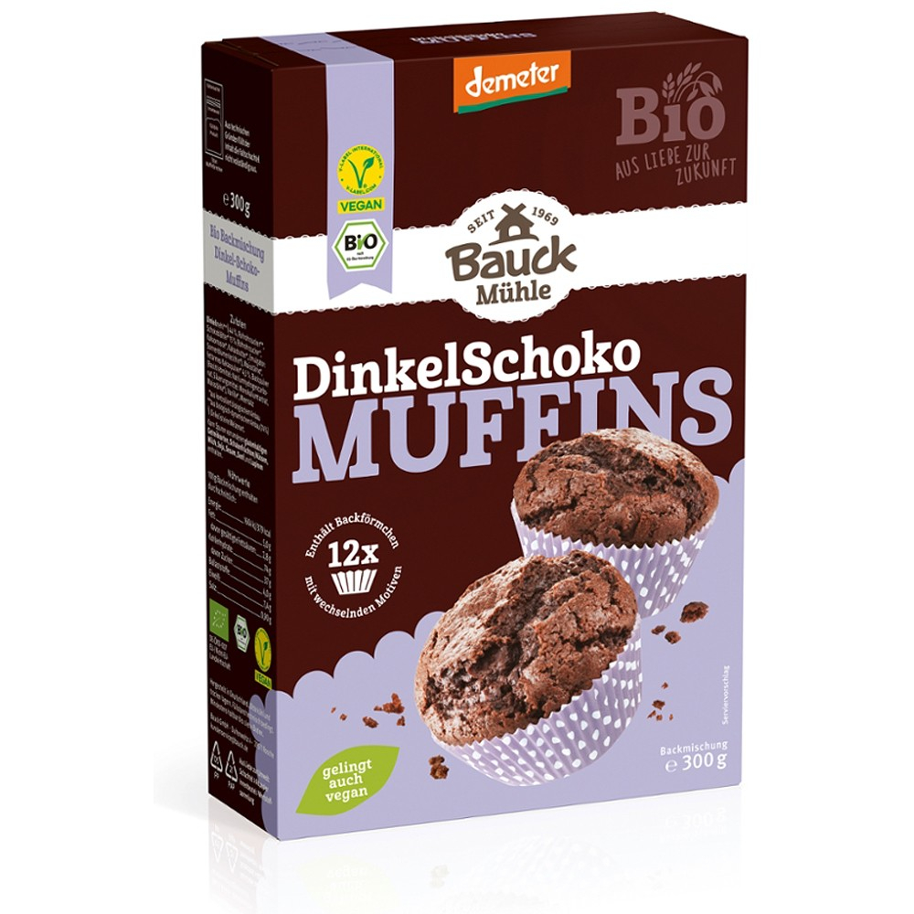 Mix din spelta pentru muffins cu ciocolata Demeter [1]