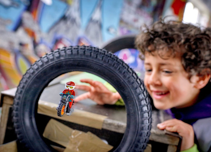 Motocicleta de cascadorii Flacara [6]
