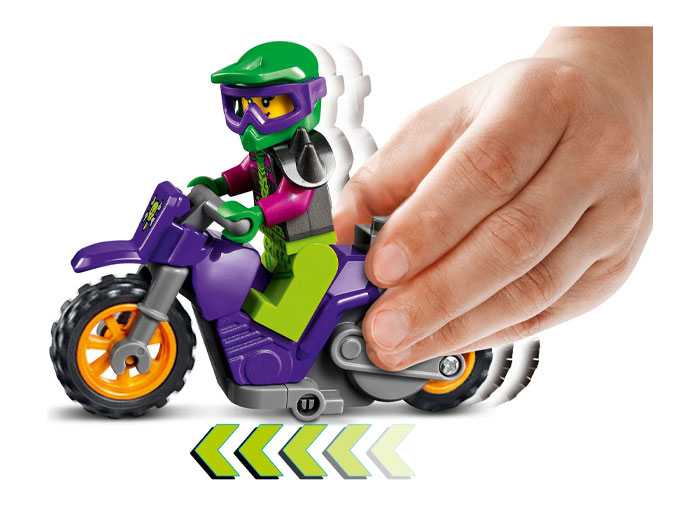 Motocicleta de cascadorii Wheelie [3]