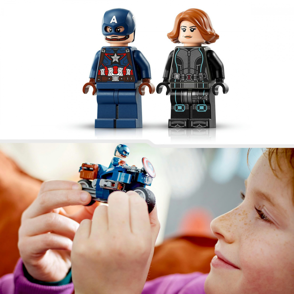 Motocicletele lui Black Widow si Captain America [9]