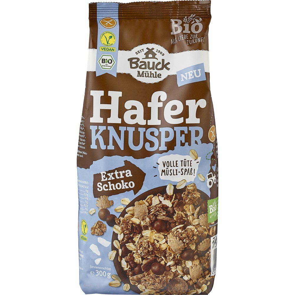Musli bio crocant cu ovaz si extra ciocolata, fara gluten [1]