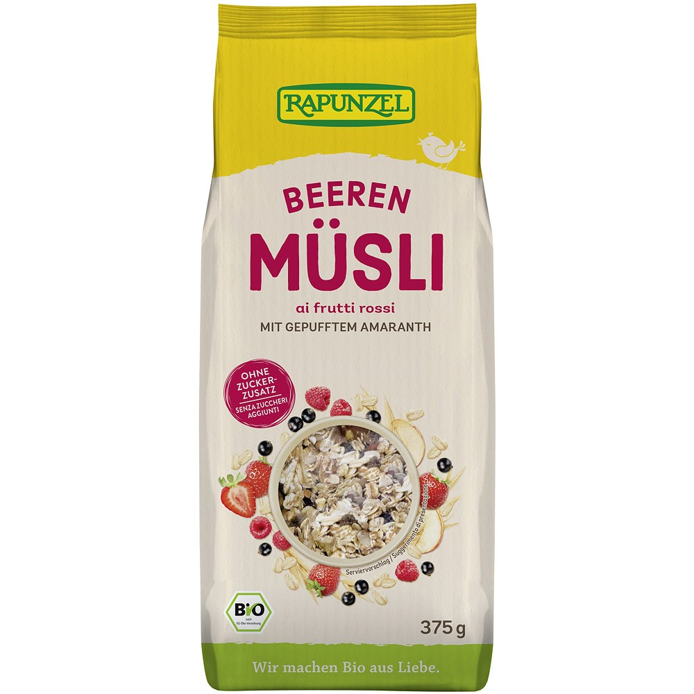Musli bio cu amarant si fructe de padure, fara zahar adaugat [1]