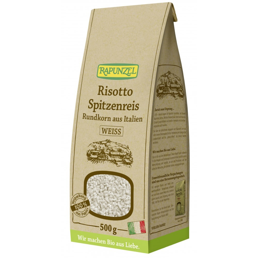 Orez Risotto bio cu bob rotund ascuţit alb [1]