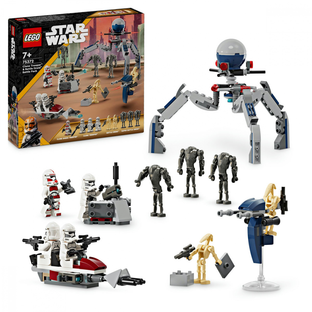 Pachet de lupta: Clone Trooper si droid de lupta [1]