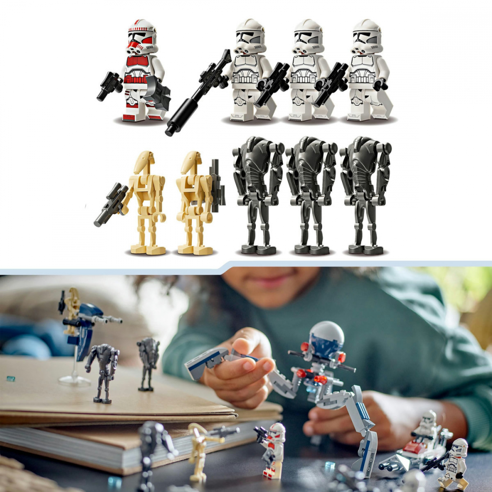 Pachet de lupta: Clone Trooper si droid de lupta [10]