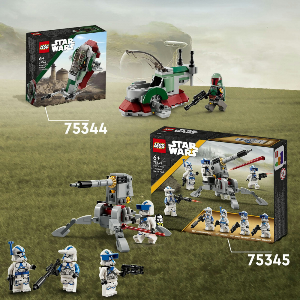 Pachet de lupta Clone Troopers divizia 501 [10]