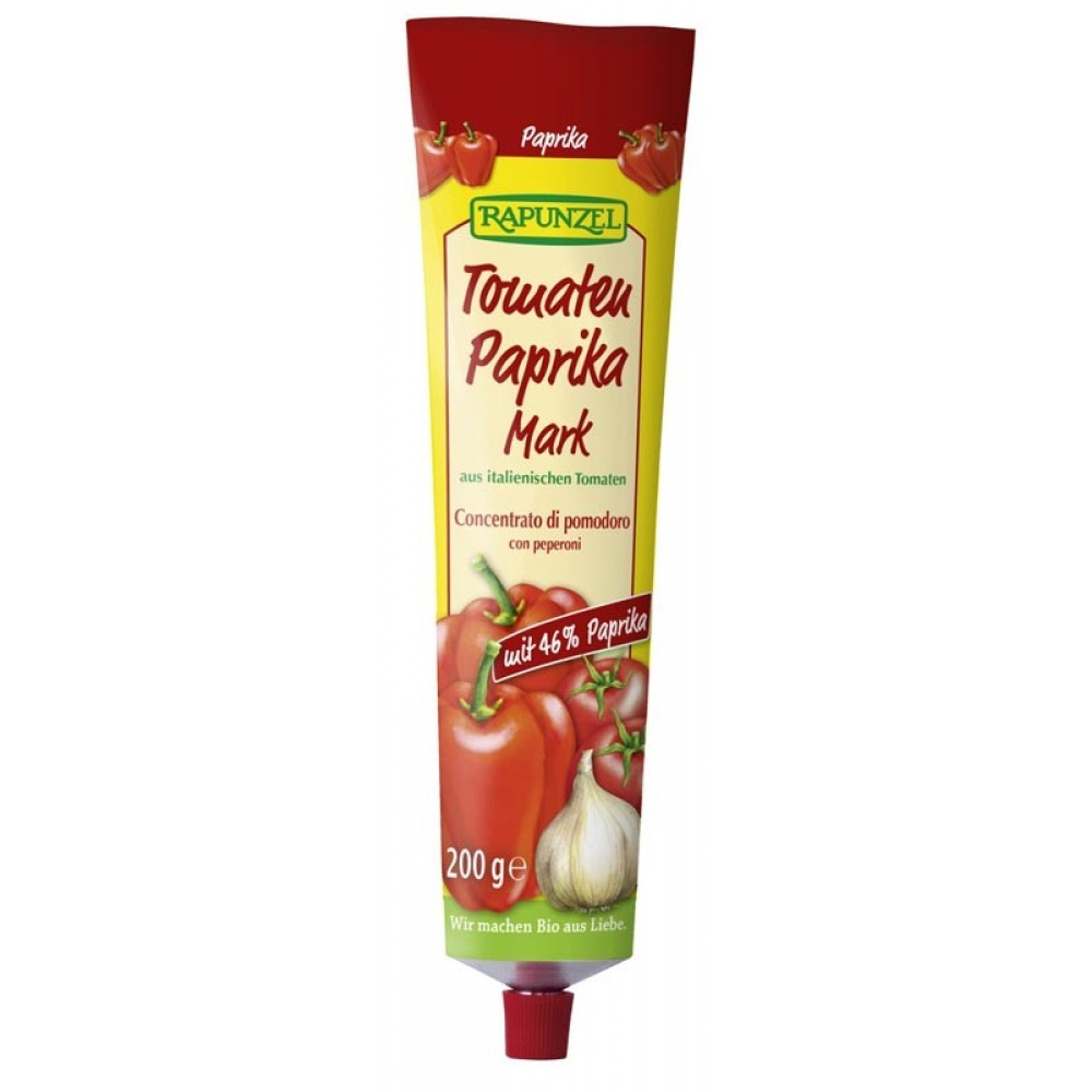 Pasta de tomate bio cu ardei, in tub [1]