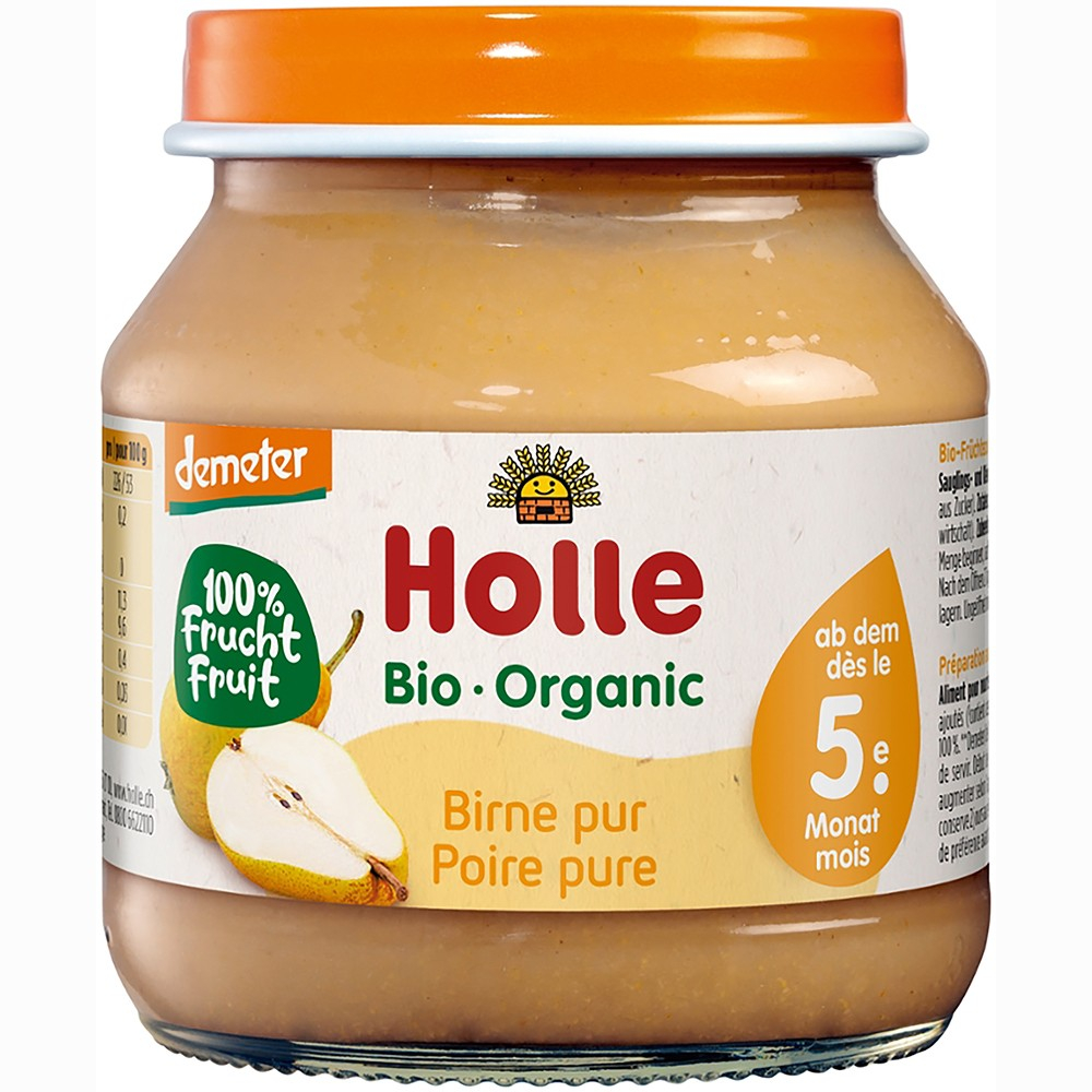 Piure bio de pere pentru copii +5 luni [1]