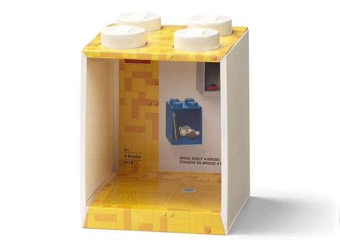 Raft Caramida LEGO 2x2 - Alb [3]