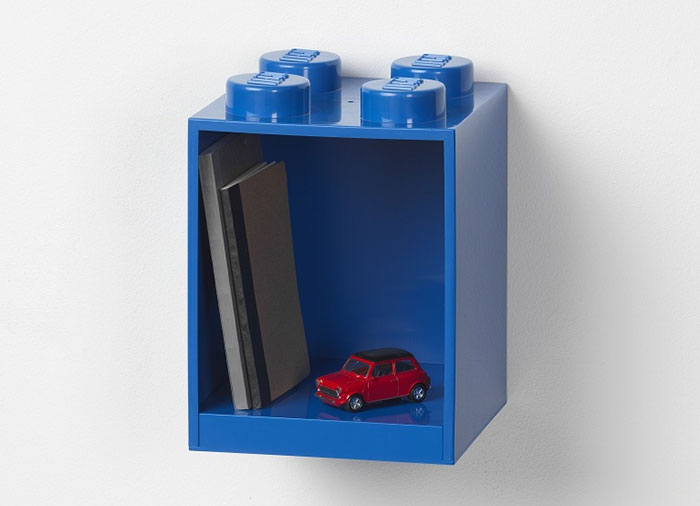 Raft Caramida LEGO 2x2 - Albastru [2]
