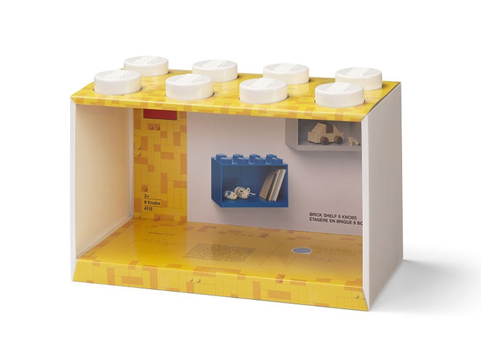Raft Caramida LEGO 2x4 - Alb [3]