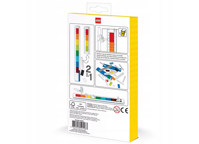 Rigla LEGO construibila cu minifigurina [3]