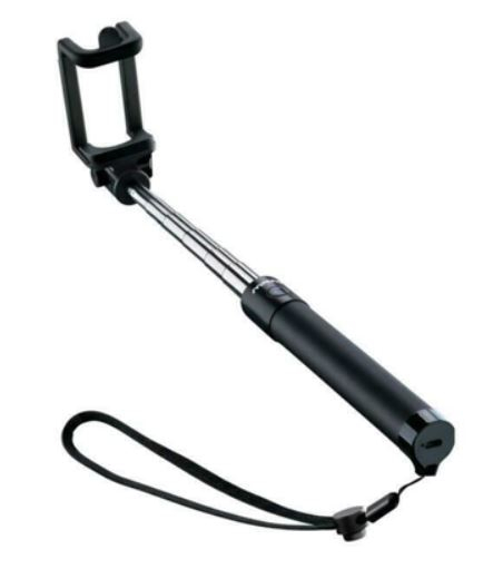 Selfie stick, 1 Metru, model simplu, metal, clema prindere [1]