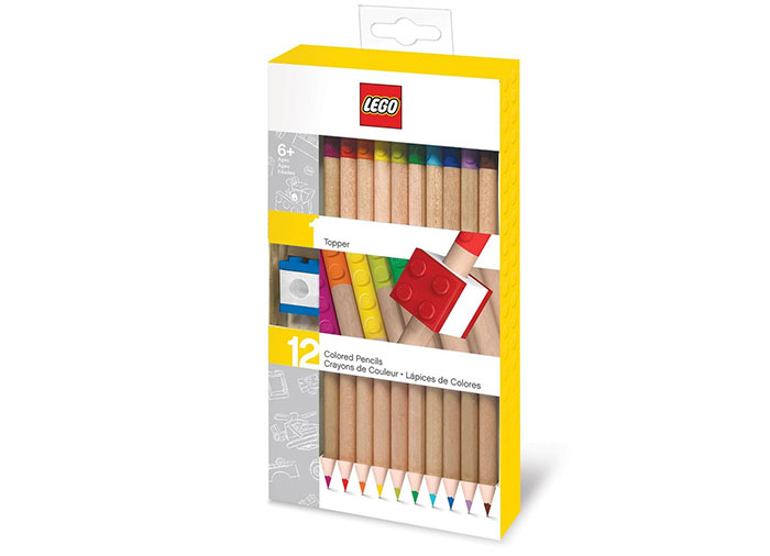 Set 12 creioane colorate LEGO [1]