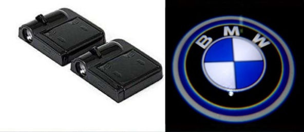 Set 2 lampi proiectoare logo BMW cu lumina LED [2]