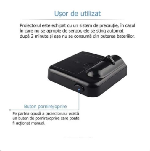 Set 2 lampi proiectoare logo JORDAN cu lumina LED [6]