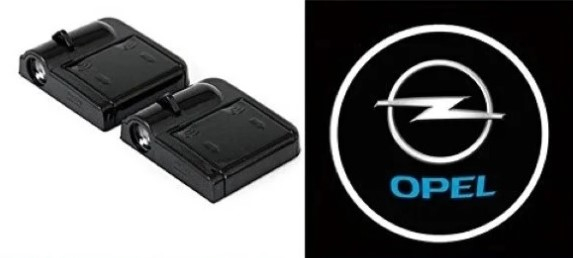 Set 2 lampi proiectoare logo OPEL cu lumina LED [1]