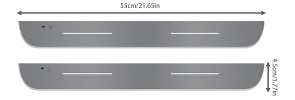 Ornament protectie magnetica prag auto [6]