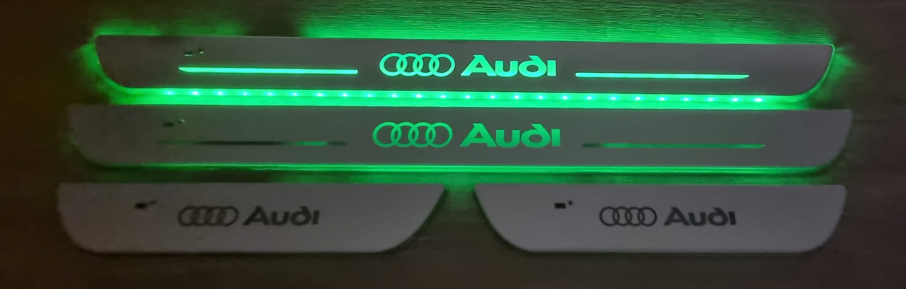Ornament protectie magnetica prag auto Audi [4]