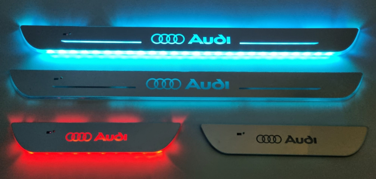 Ornament protectie magnetica prag auto Audi [1]