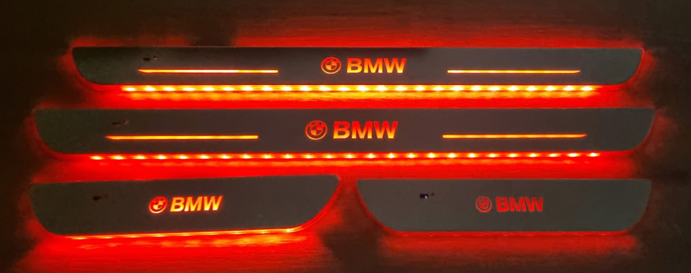 Ornament protectie magnetica prag auto BMW [2]