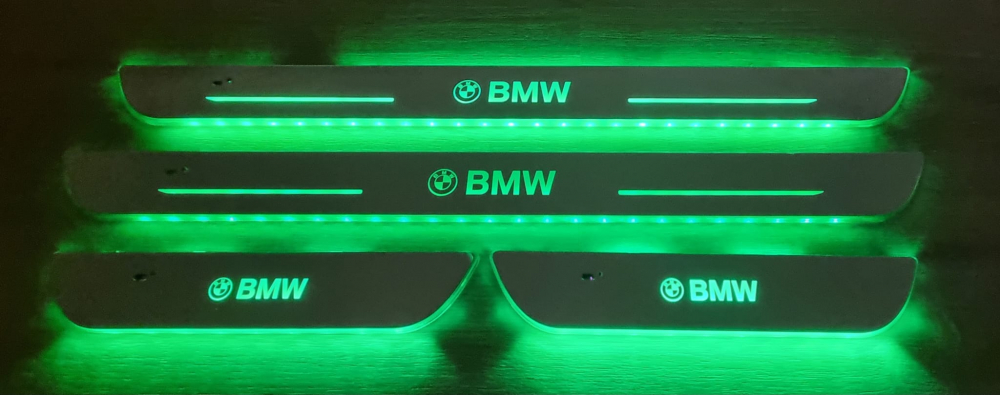Ornament protectie magnetica prag auto BMW [1]