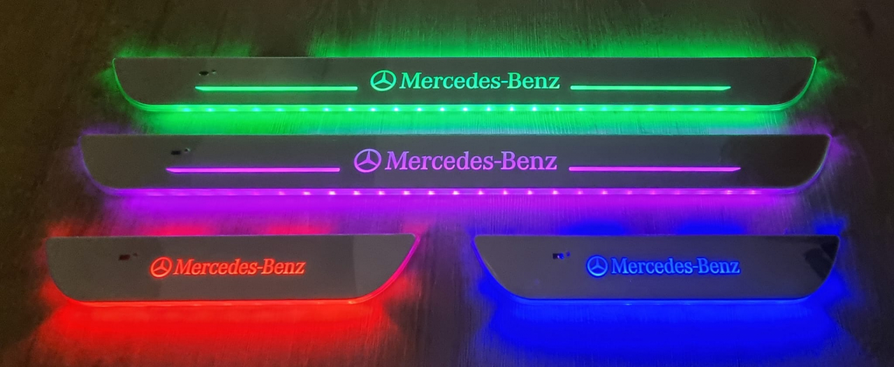 Ornament protectie magnetica prag auto MERCEDES [1]
