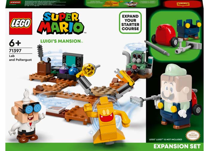 Set de extindere Luigi's Mansion - Laborator si Poltergust [2]