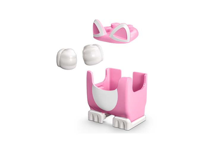 Set de extindere - Turnul inghetat si costum de pisica Peach [10]