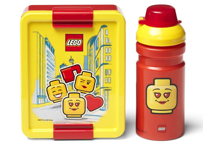 Set pentru pranz LEGO Iconic rosu-galben [3]