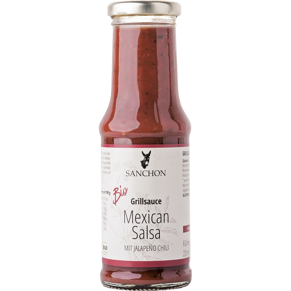 Sos bio pentru gratar salsa mexicana, cu chili jalapeno [1]