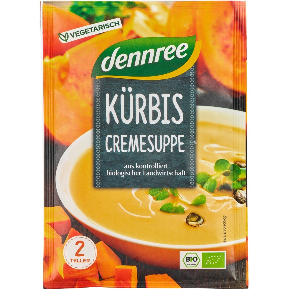 Supa crema de dovleac bio, la plic [1]