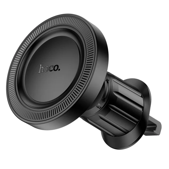 Suport Auto pentru Telefon, Magnetic, montaj ventilatie, PullClip, Negru, Hoco H56 [2]