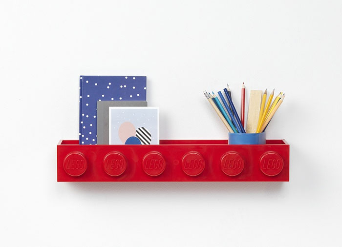 Suport LEGO pentru carti - Rosu [2]