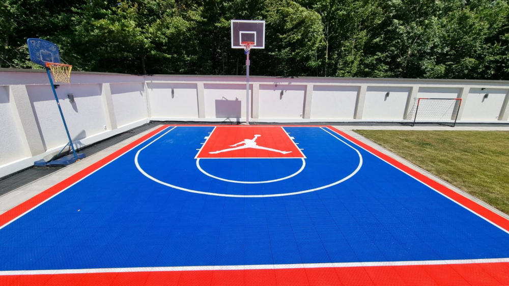 Teren baschet streetball Half Court 17x13m [4]