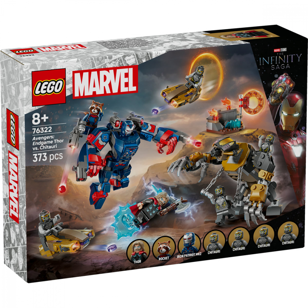 Thor vs Chitauri din Razbunatorii: Sfârsitul jocului [2]
