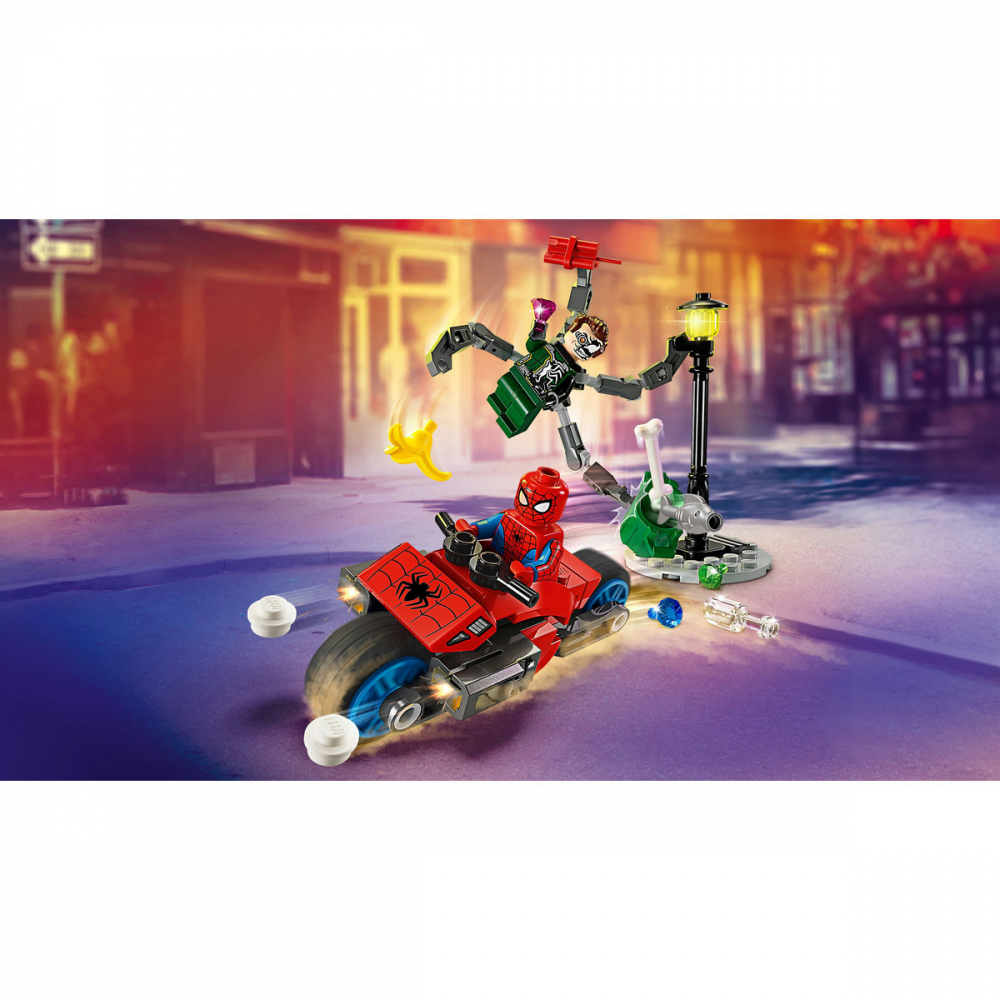 Urmarire pe motocicleta: Omul Paianjen vs Doc Ock [8]